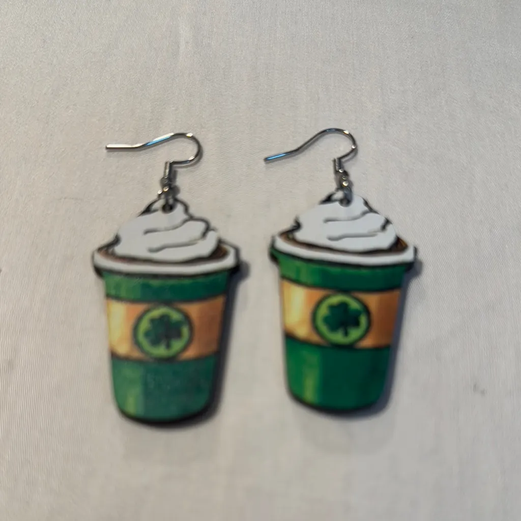 St Patrick's Day Earrings - Image 2