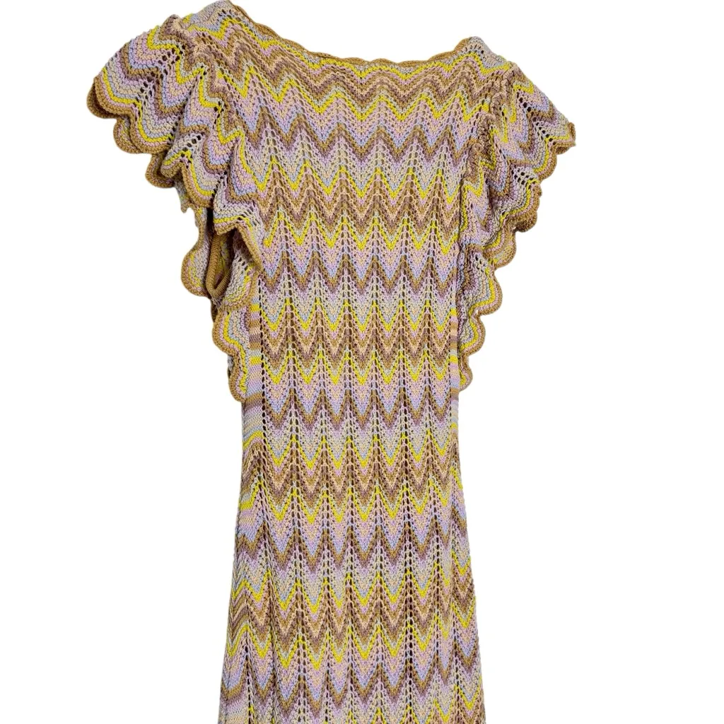 Derek Lam Crochet Knit Dress - Image 7