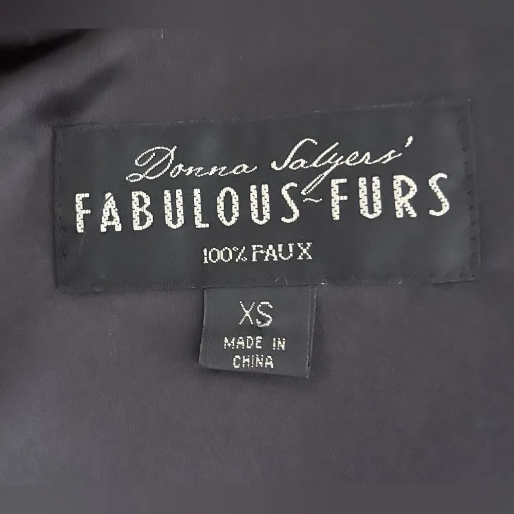 Donna Salyers’ FABULOUS FURS (100% faux). Tan Size XS - Image 4