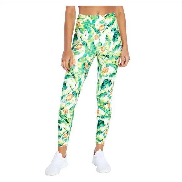 nwt // wildfox sweat leggings pineapple tropical - Image 7