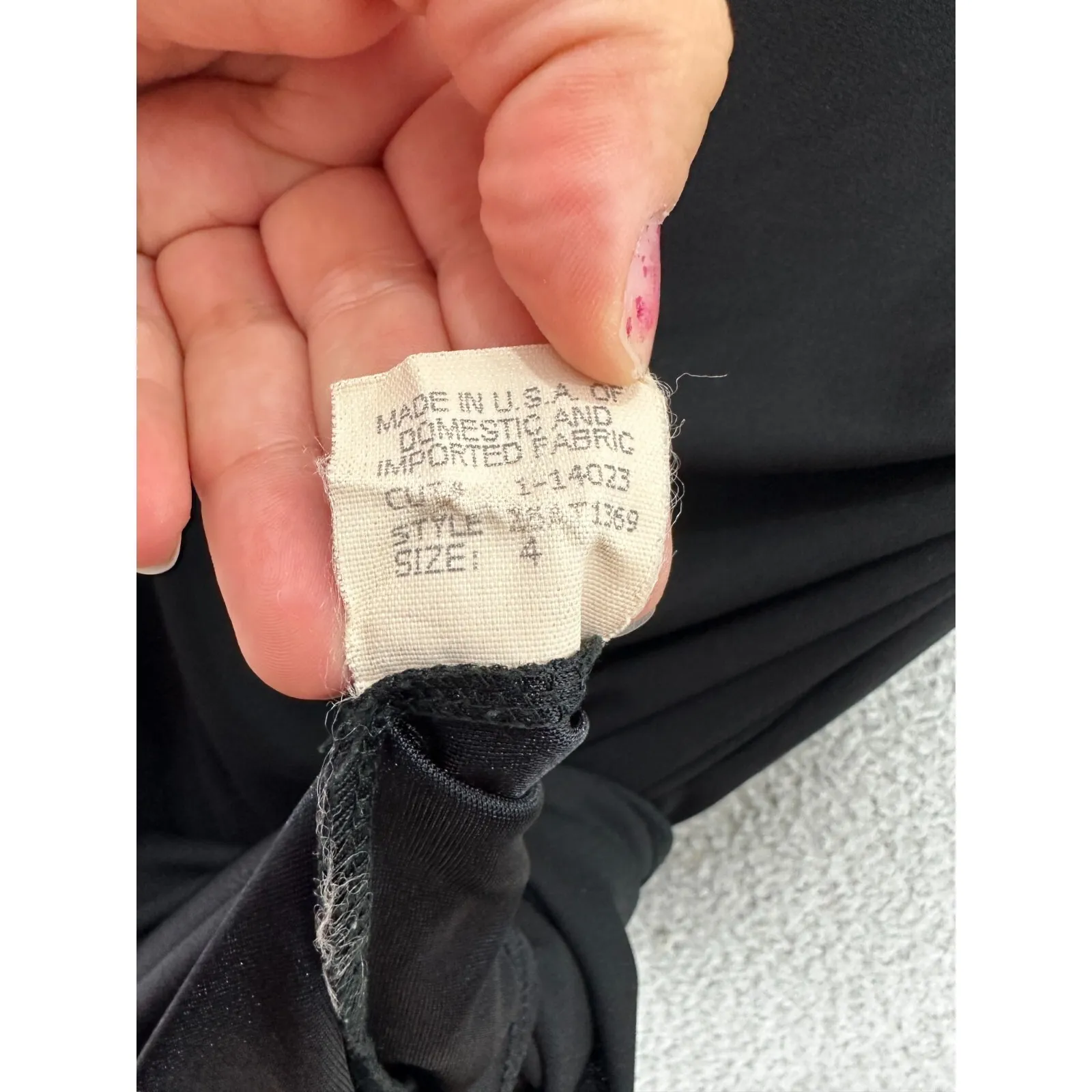 David Meister Black‎ Ruched Asymmetrical Cocktail Dress 4 Party Evening USA - Image 6