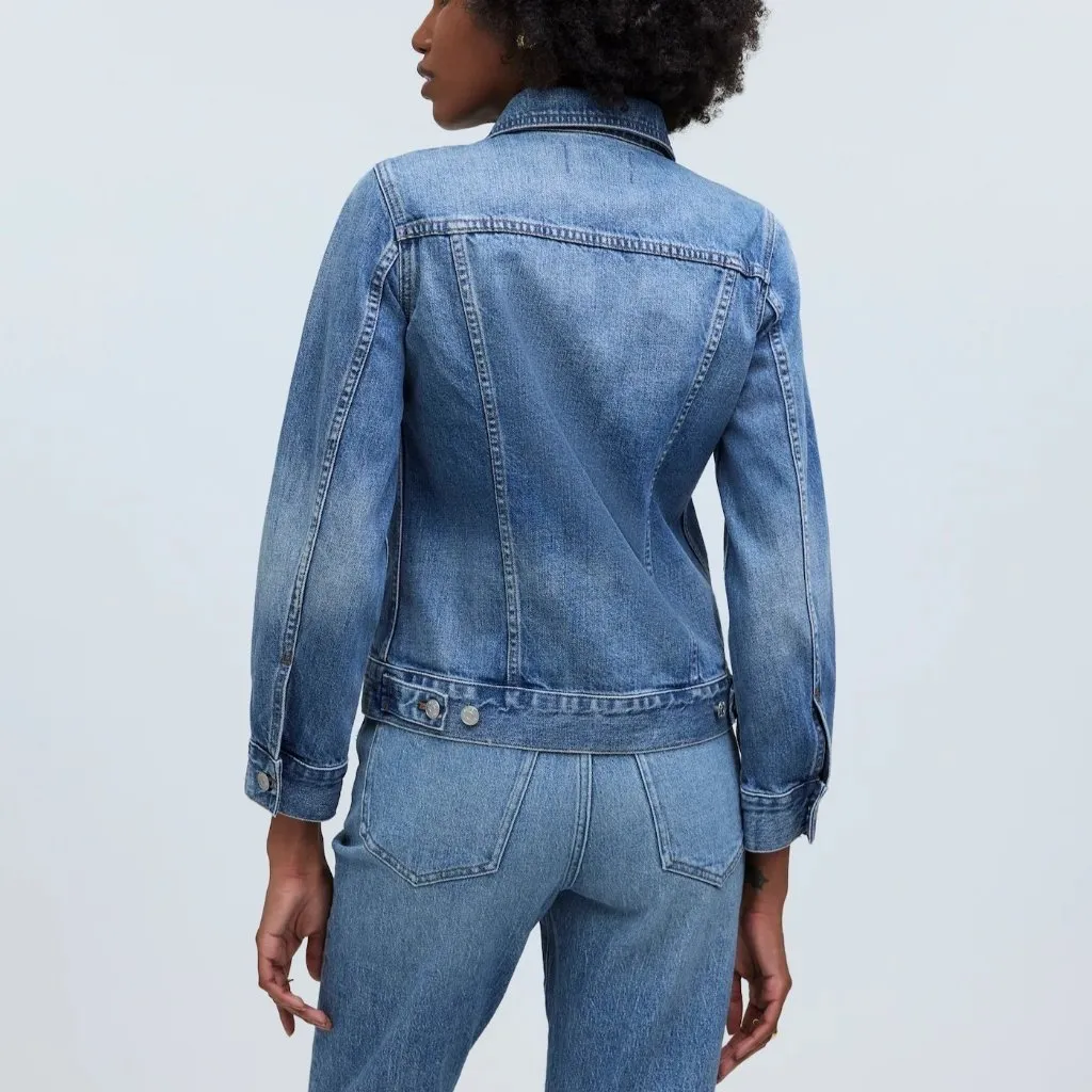 Madewell Classic The Jean Jacket in Medium Wash - Image 8