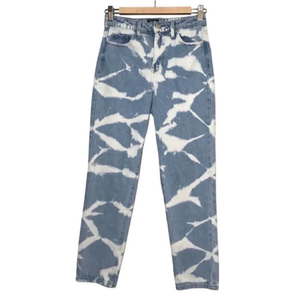 Simple Society High-Rise Tie Dye Jeans(Size 7/28) - Image 3