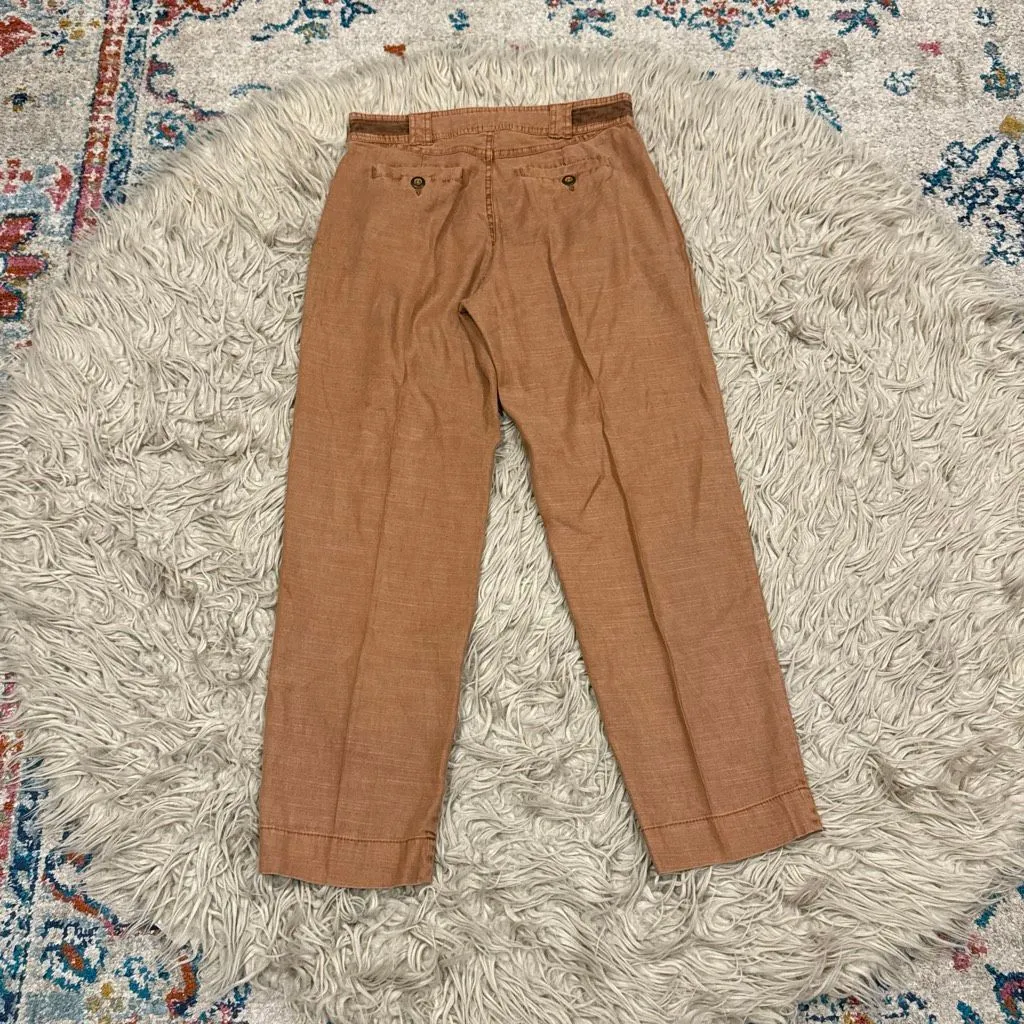 Sundance Quinn Linen Pants size 4 P - Image 4