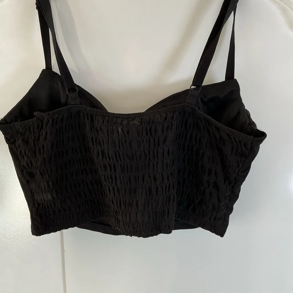 Chic Black Lace Tank Top - Image 3