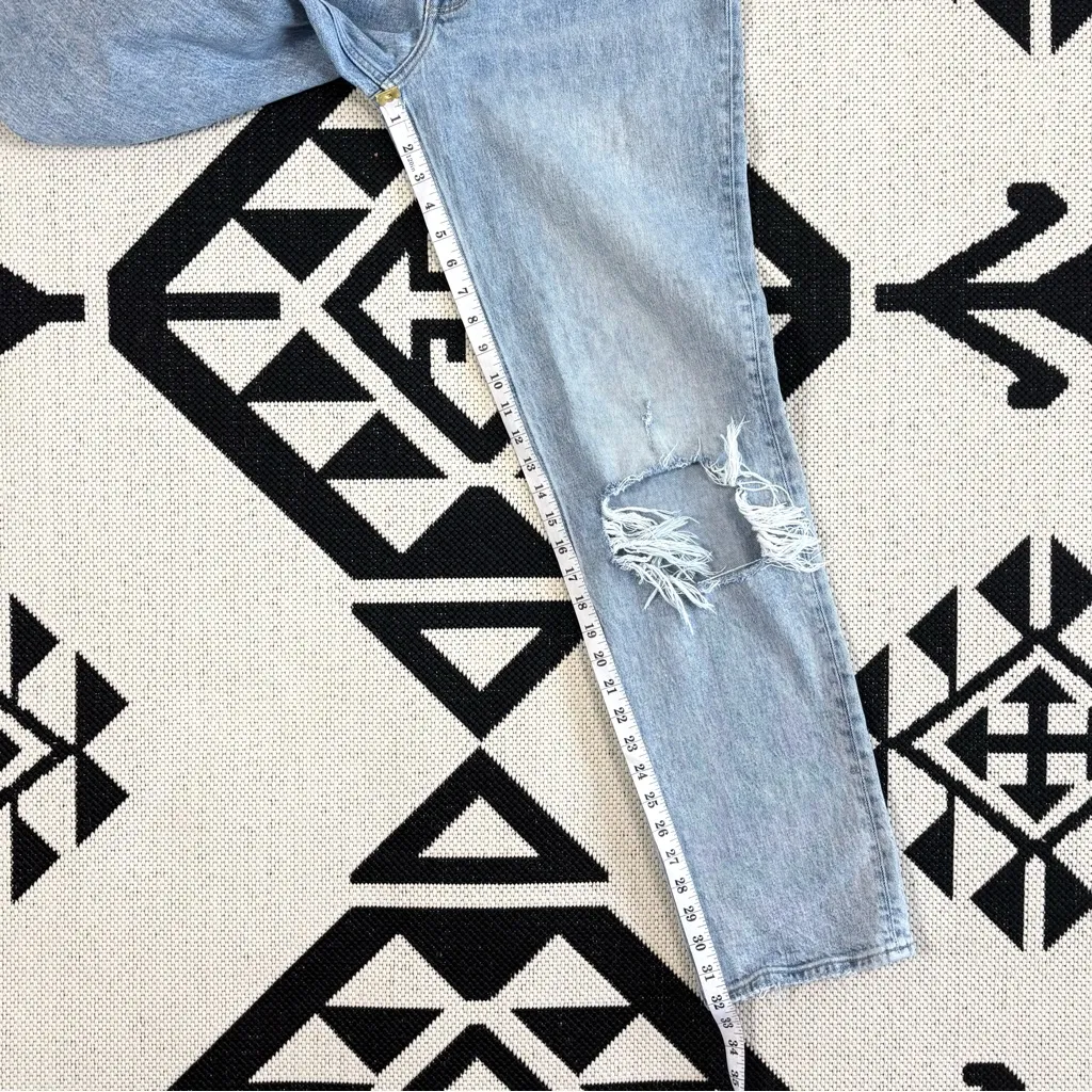 Abercrombie & Fitch The '90s Straight Ultra High Rise Jeans 10/30L - Image 10