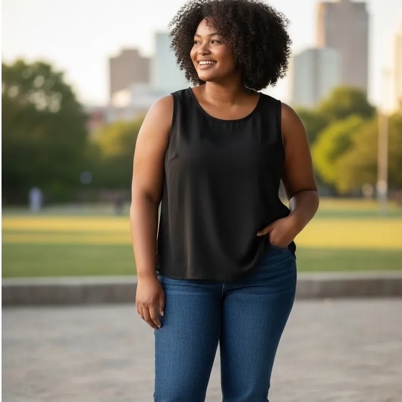 Old Navy Set/2 Active Tank Top Twist Back Sleeveless 2X NWT Gym Workout Athletic - Image 3