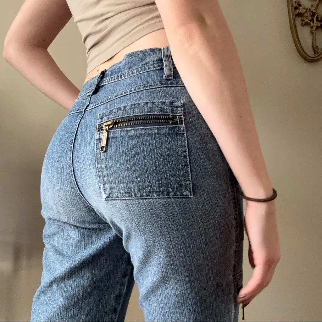 Gloria Vanderbilt Bootcut Cargo Jeans - Image 8