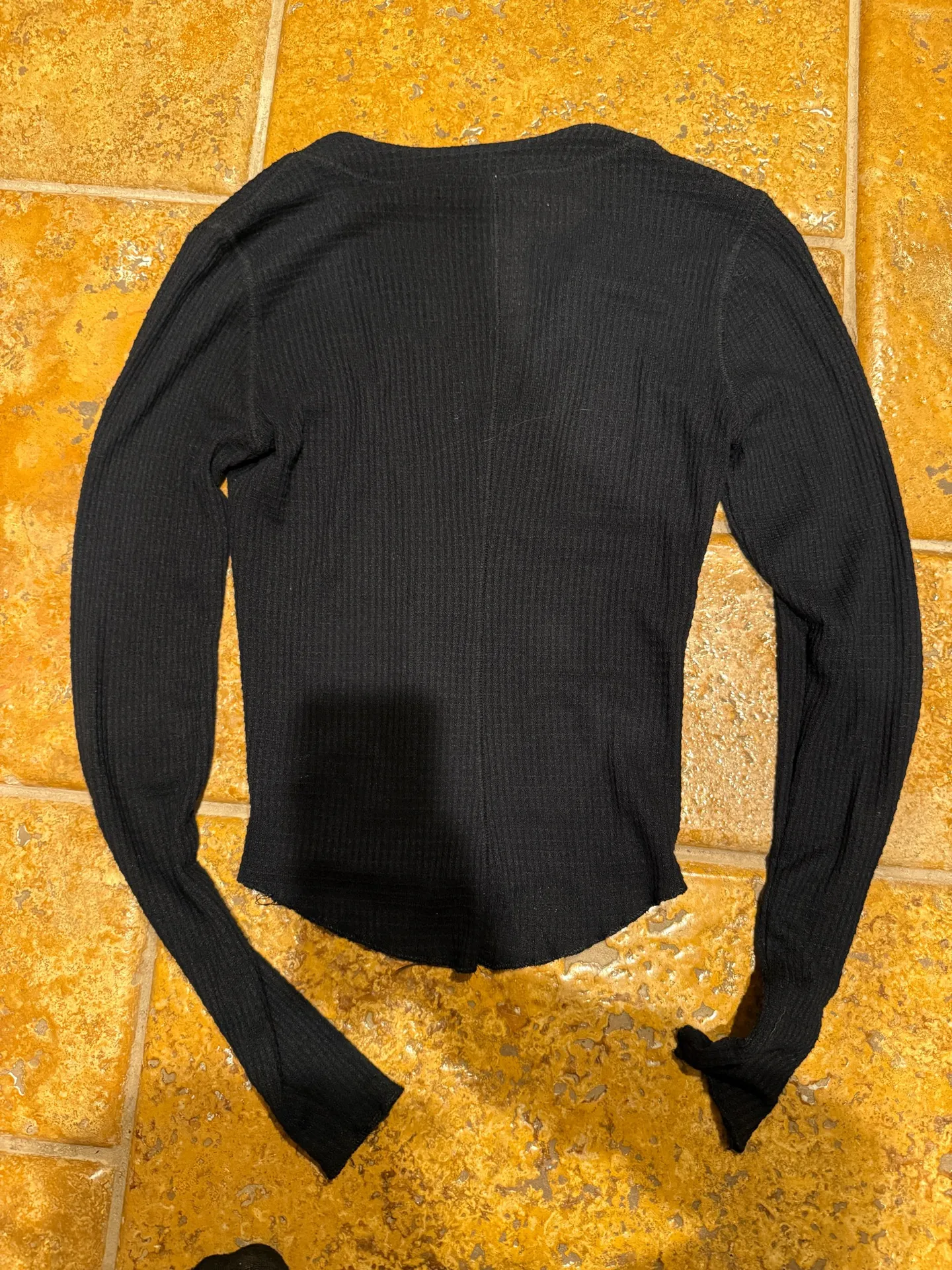 Free People Top Henley Long Sleeve - Image 3