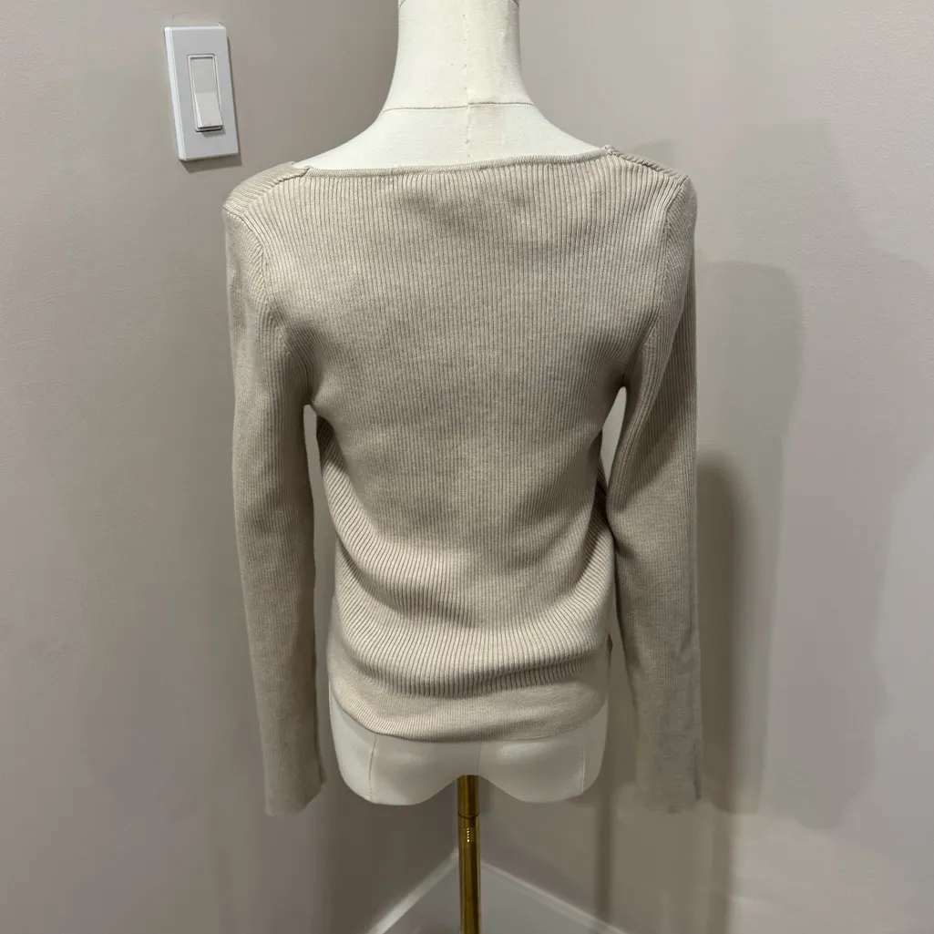 Olive‎ + Oak cropped sweater XL - Image 3
