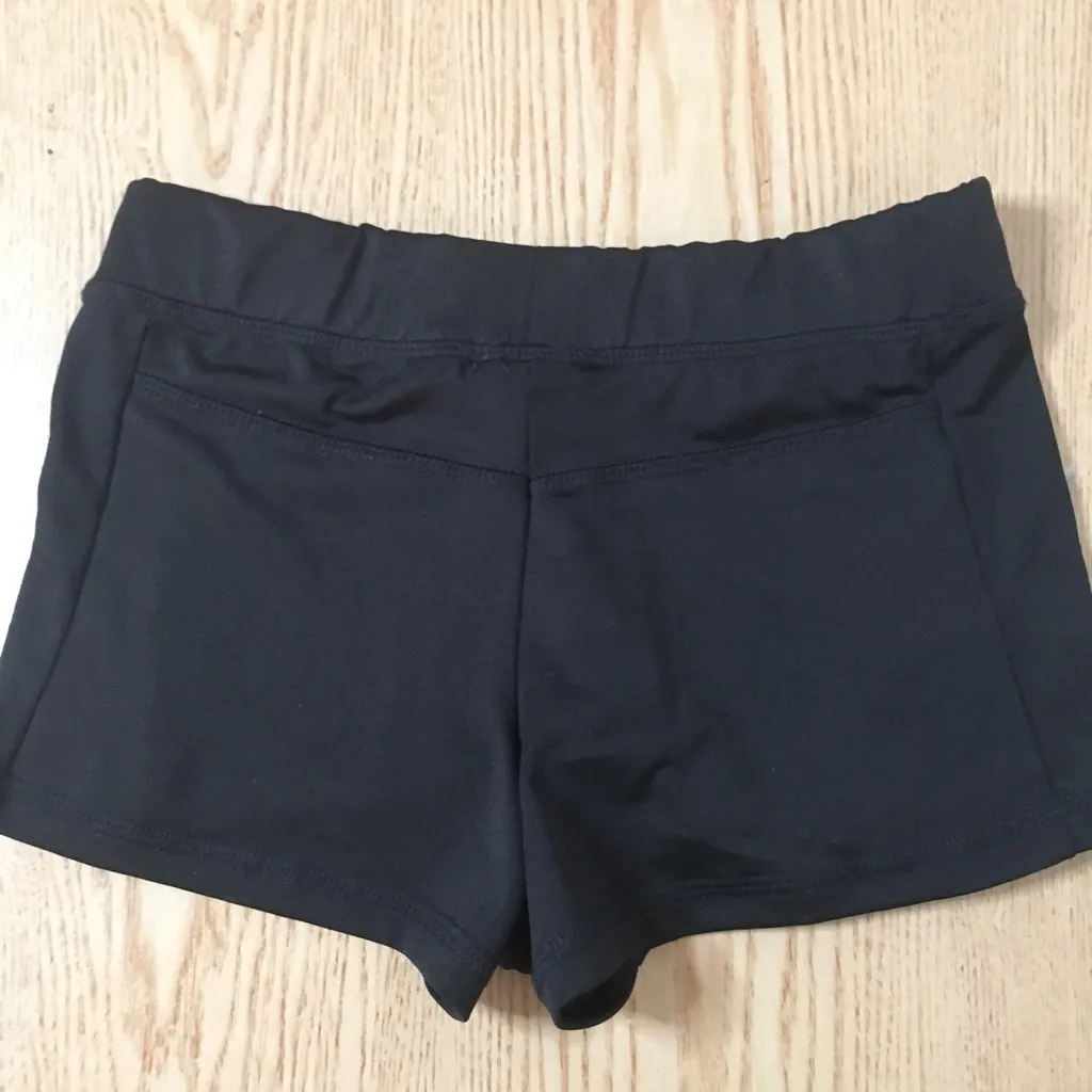 B86 Hooters Girl Rare Black Uniform Shorts with a Flaw from Florida Size Xs - Image 2