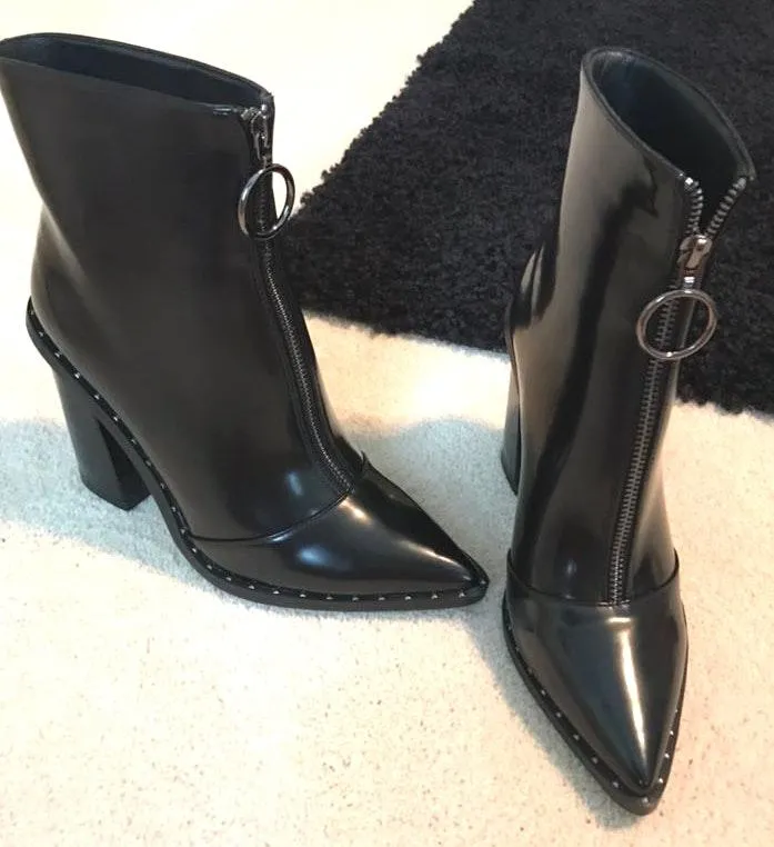 Princess Polly Black Scorpio Boots - Image 3