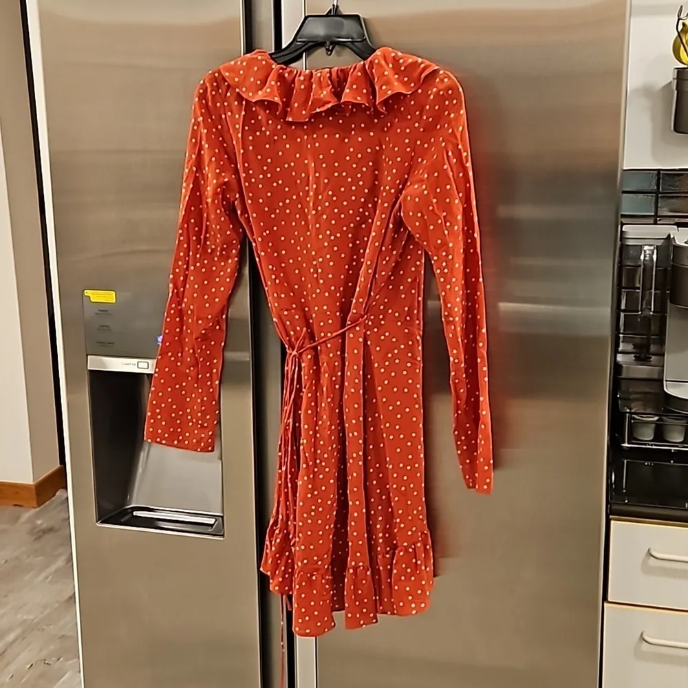 💕REALISATION PAR💕 The Alexandra Dress ~ Red Star Print XS - Image 12