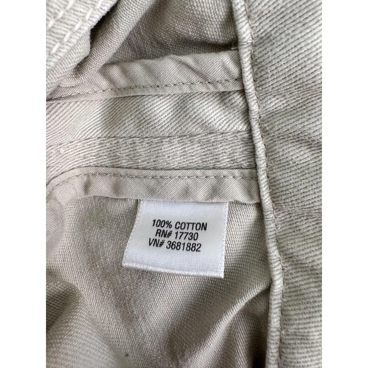 Mossimo 100% Cotton Jacket Women’s 18W – Beige Button Front Utility Style‎ Tan - Image 5