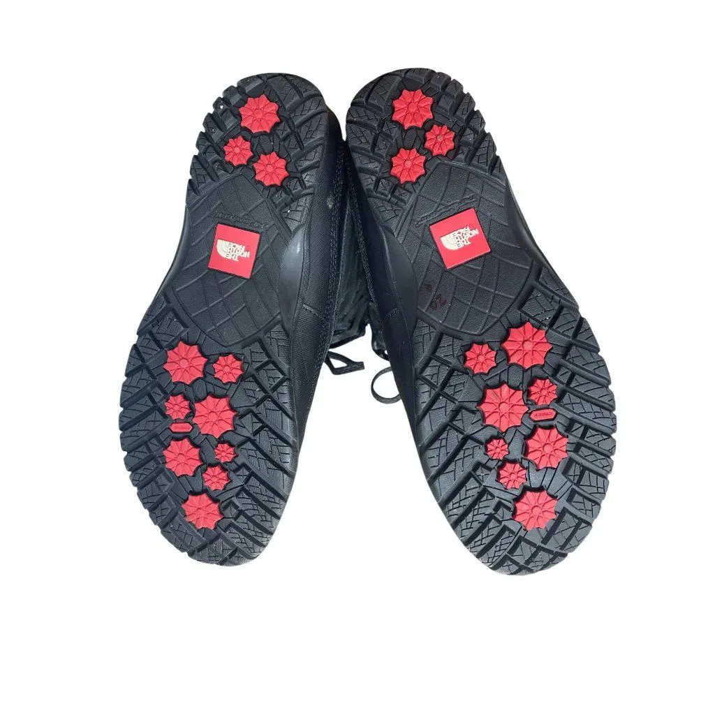 NorthFace Primaloft Womans Black Insulated fur lined winter boots Sz 9 SKU 9569 - Image 5