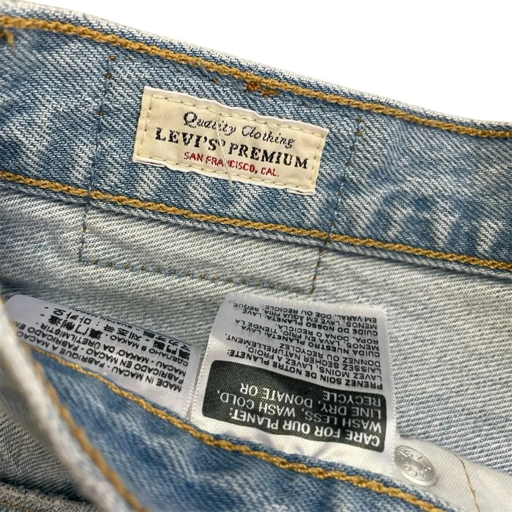 Levi’s 501 Cutoff Denim Jean Shorts Size 29 - Image 3