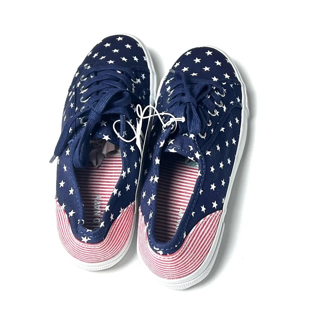 Old Navy Women’s Stars & Stripe July Fourth  Flag Style  Sneaker Sz 7 NWT - Image 14