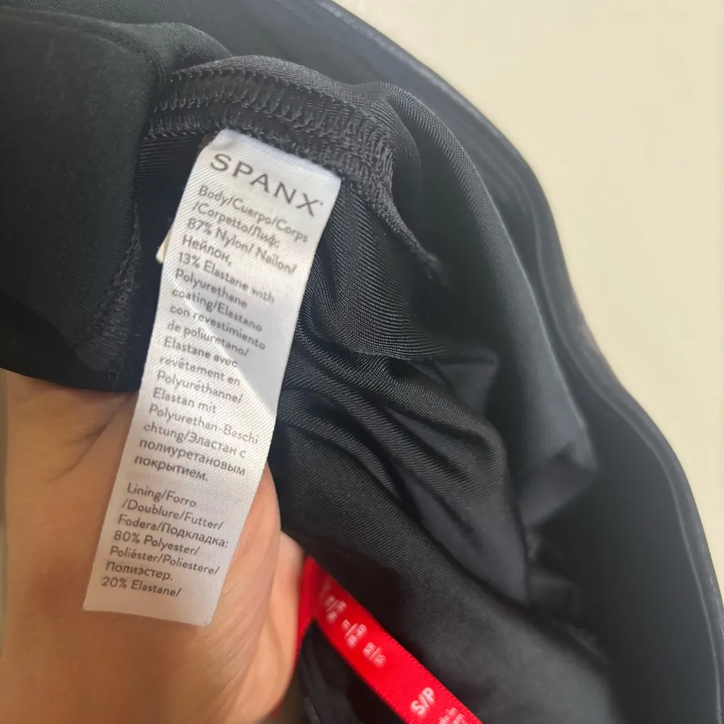 SPANX Moto Faux Leather Leggings - Image 8