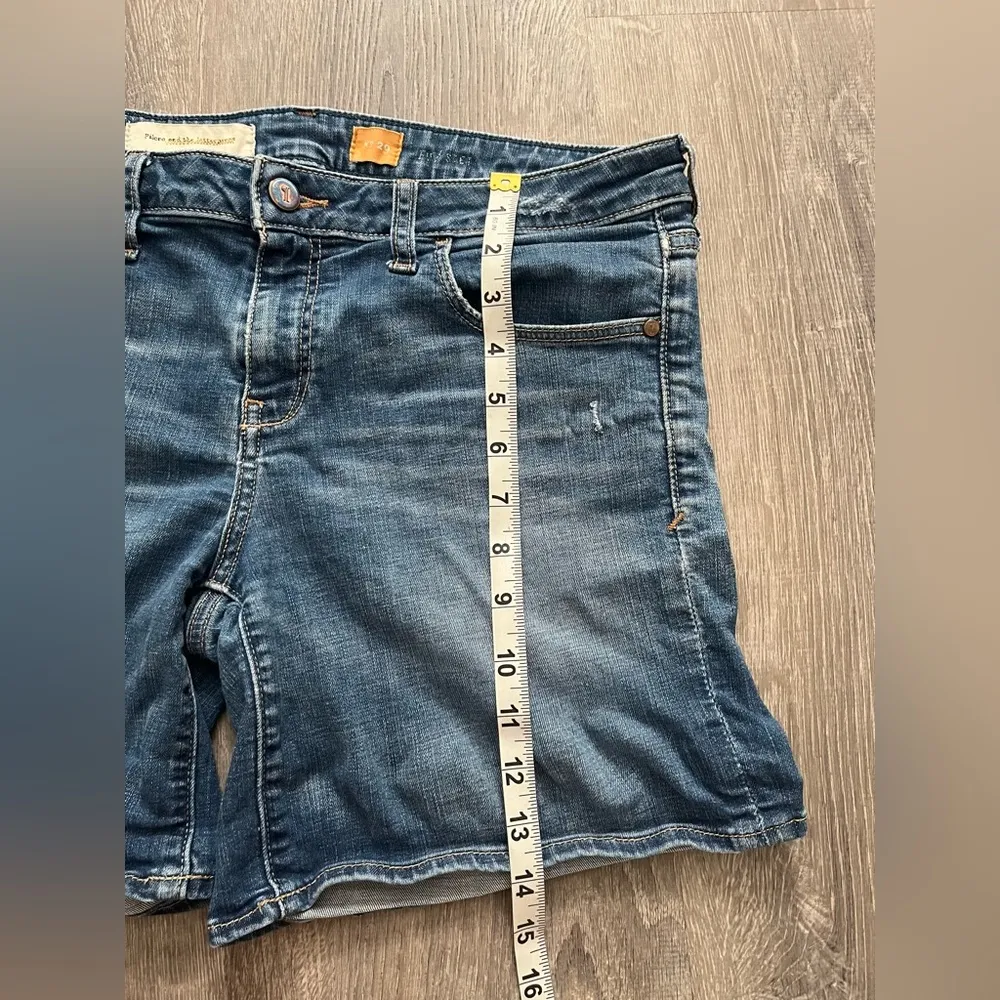 Pilcro And The Letterpress Roll Cuff Denim Jean Shorts Women’s Size 29 Stretch - Image 7