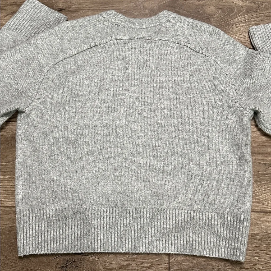 Abercrombie & Fitch‎ Madeline Textural Crew Sweater "Love You More" Graphic XS - Image 6