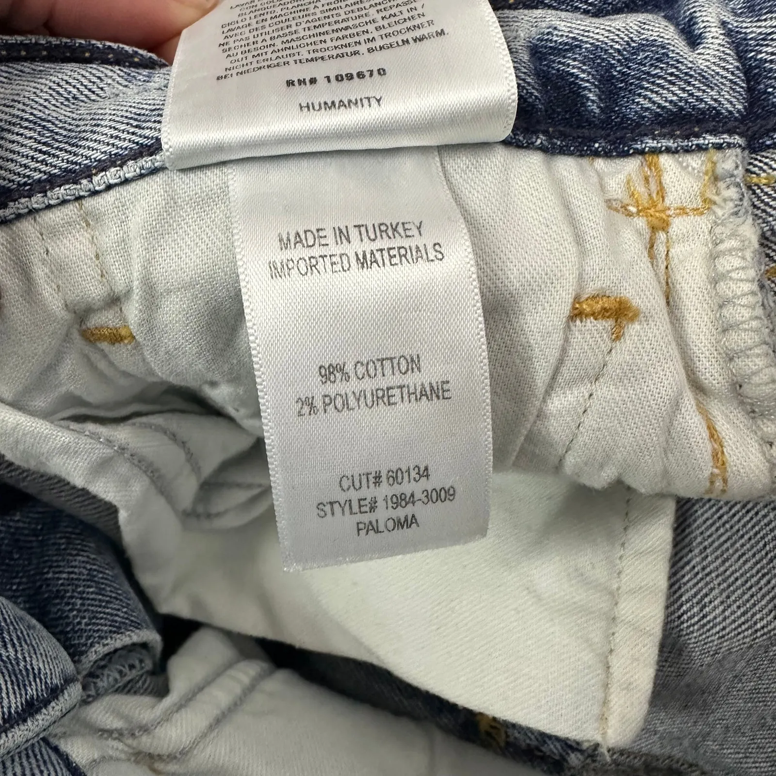 Citizens of Humanity Paloma Baggy in Mischief Size 25 #1984-3009 - Image 11