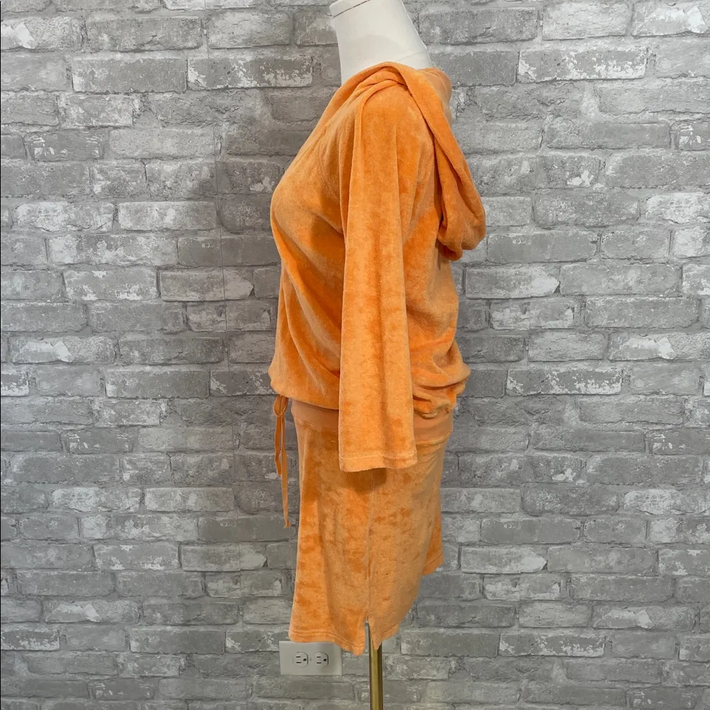 Splendid Orange Terry Cloth Mini Dress - Image 2