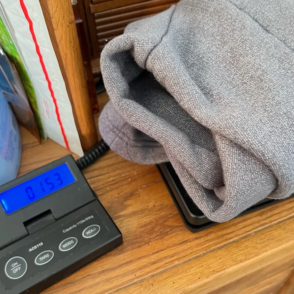 Columbia Gray Pullover Sweatshirt Top Women’s XL 4 Button Neck Kangaroo Pocket - Image 12