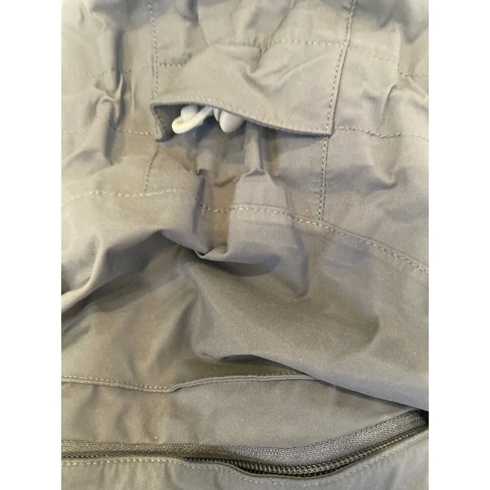 Burton Formula Gray Lime Green Snowboarding Jacket Sz M Fleece Lined Winter Warm - Image 12