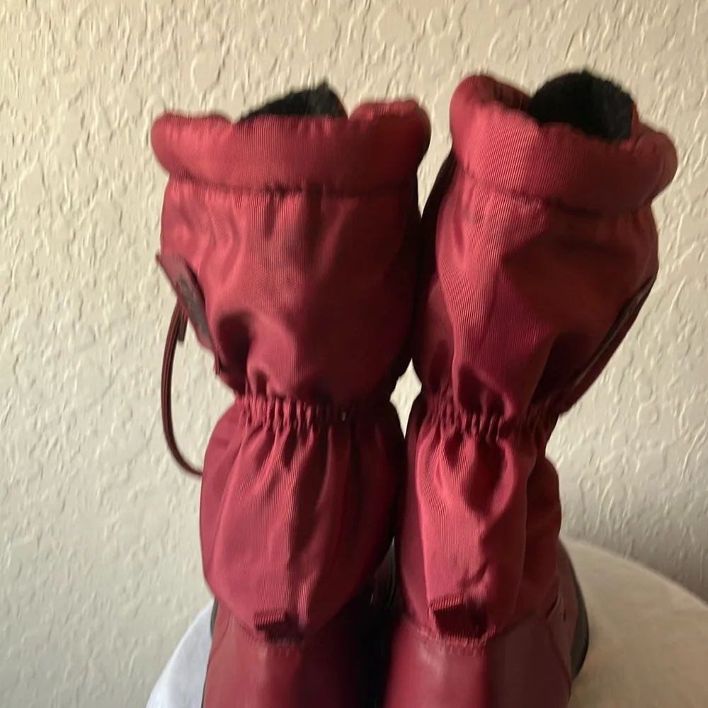 Coach: Sage (A9177) Red Winter Boots- 8 - Image 8