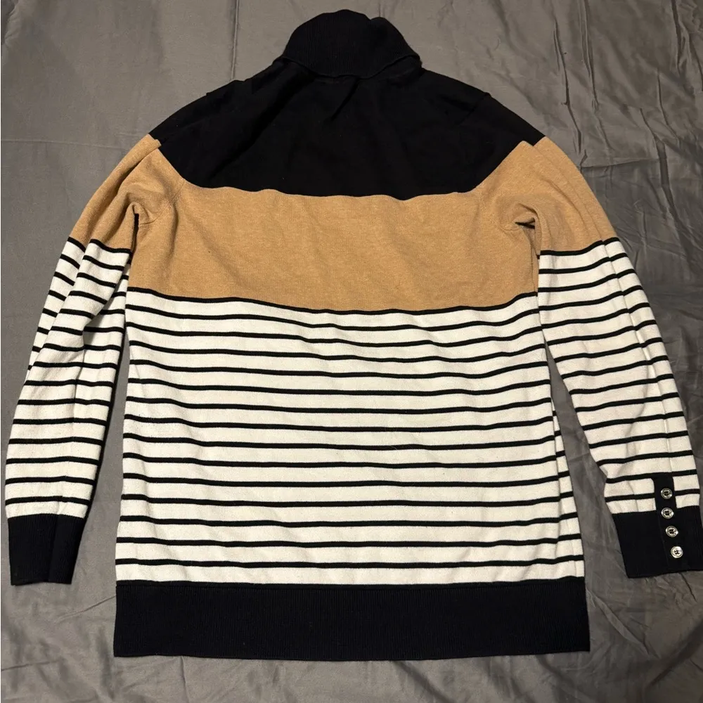 Tommy Hilfiger Black Turtle Neck Sweater - Image 2