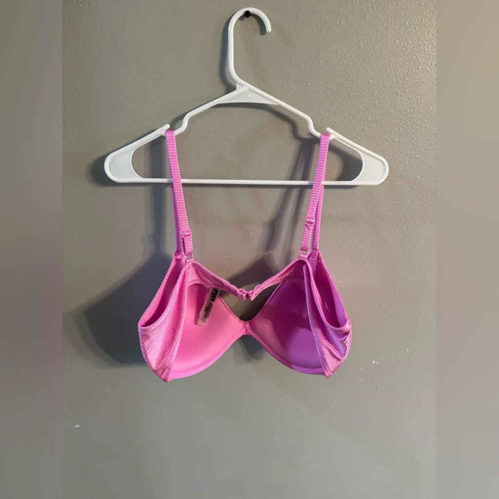 PINK Victoria Secret Vibrant Pink Bikini Set - Image 5
