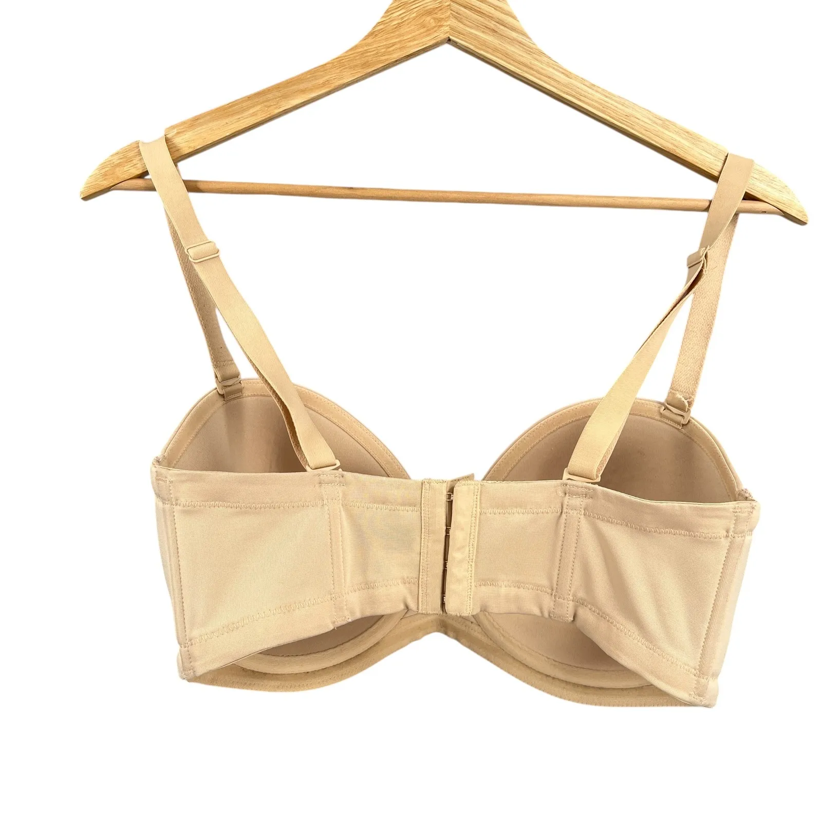 Wacoal Strapless Convertible Underwire T-Shirt Bra Nude Seamless 36DDD - Image 3