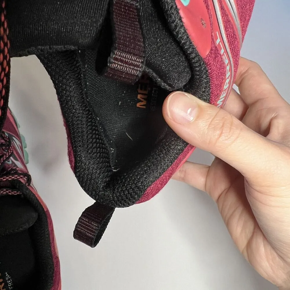 Hiking Shoes Womens 7 Capra Bolt Bright Red Trail Sneakers Gorpcore - Image 9