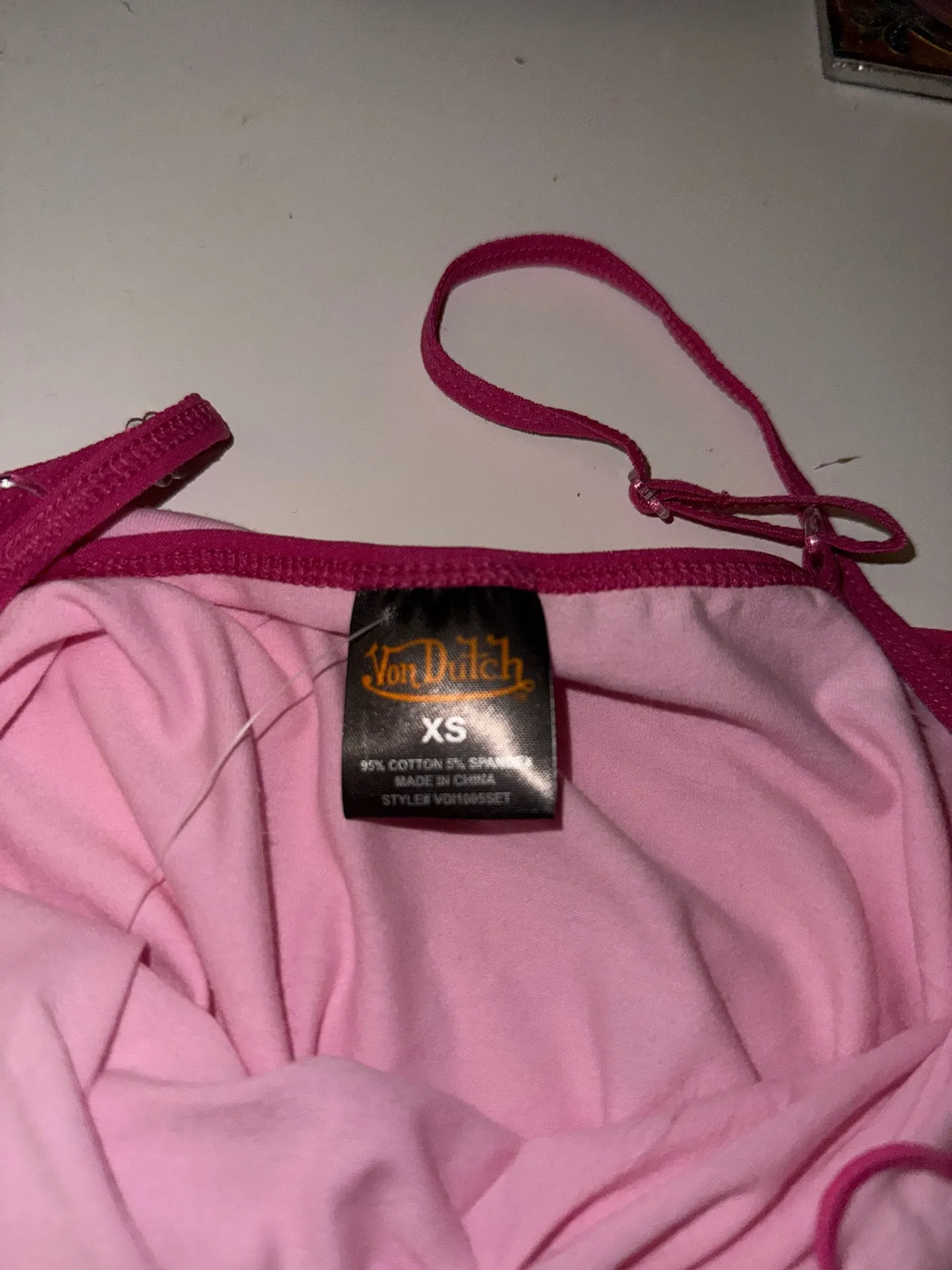 Von Dutch Ribbed Tank  - Image 3