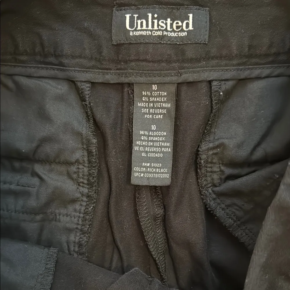 Unlisted| Black Cropped Pants - Image 6