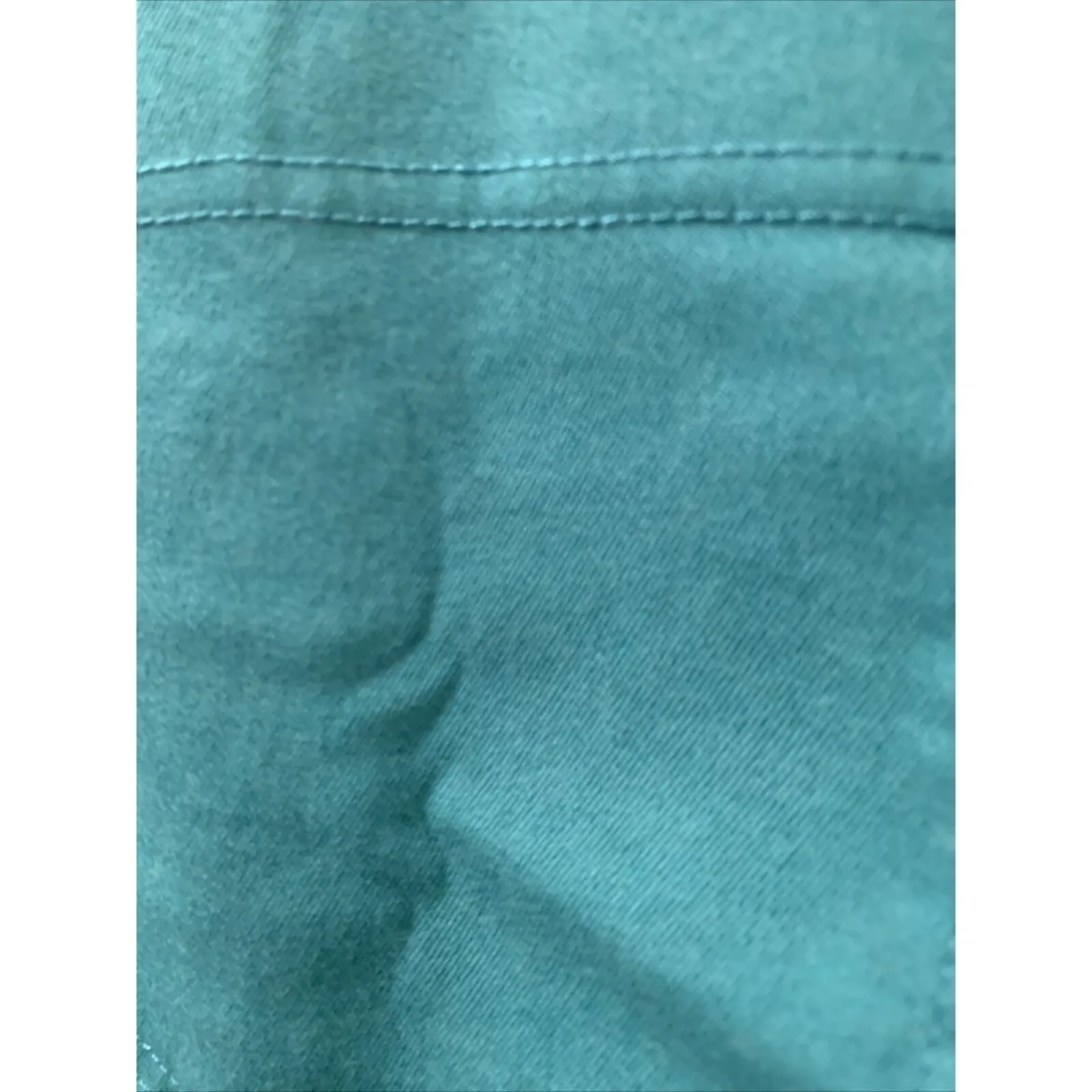 Hue Women's Plus Jeans Denim Pants Skimmer Size 1X Green - Image 11