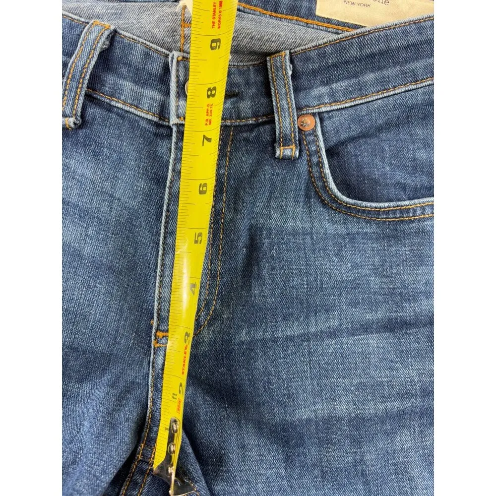 Rag & Bone Dre Low-Rise Slim Boyfriend Jeans Womens 25 Blue Denim Mission City - Image 10