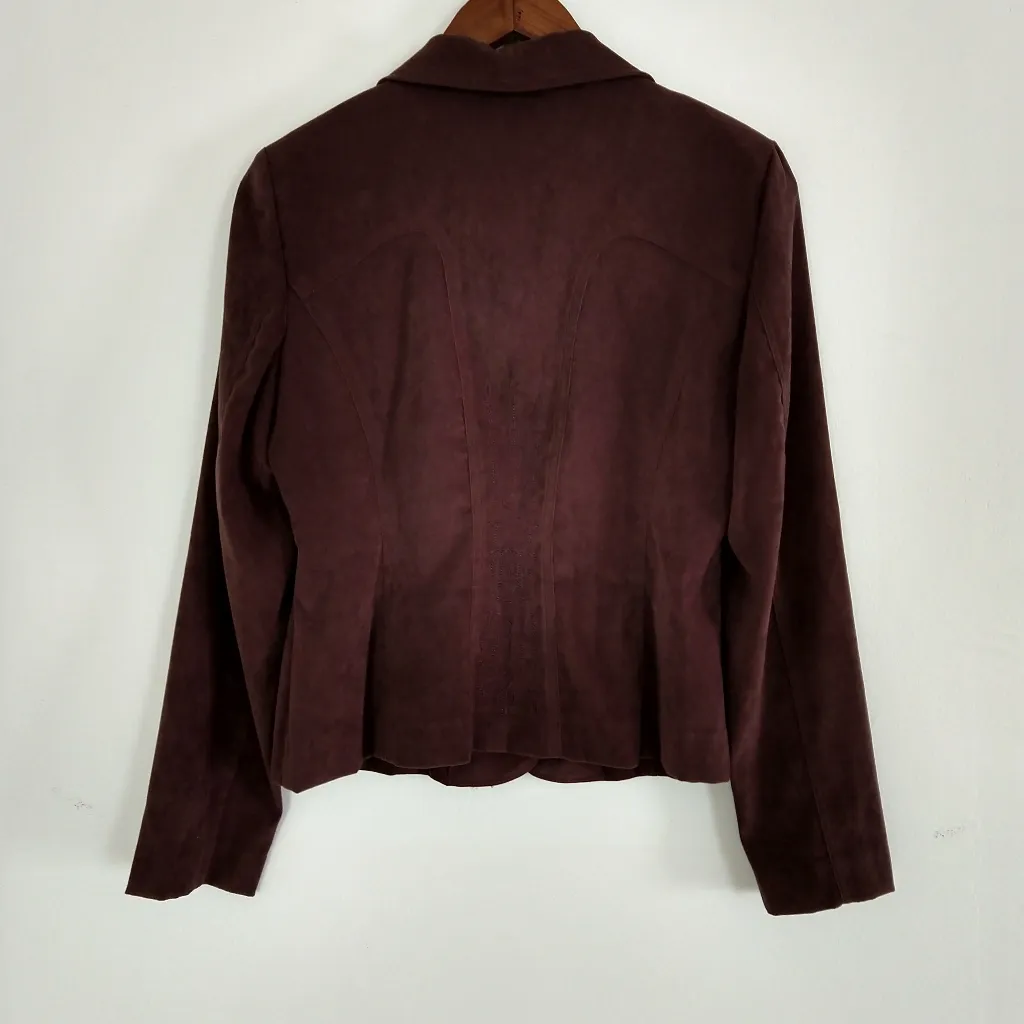 Cato Women’s Brown Blazer  Size 8 - Image 3