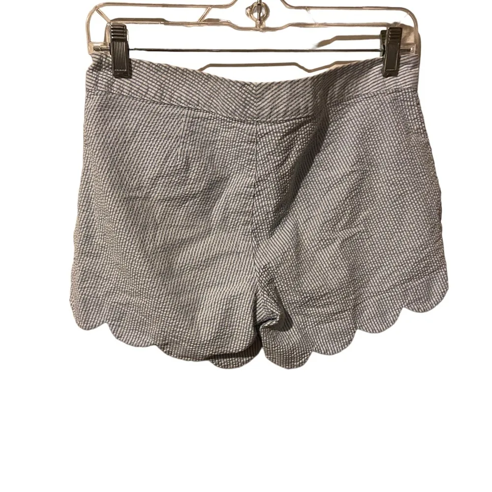 Lilly Pulitzer Blue & White Gingham Size 2 Buttercup Shorts Light Weight Preppy. - Image 3