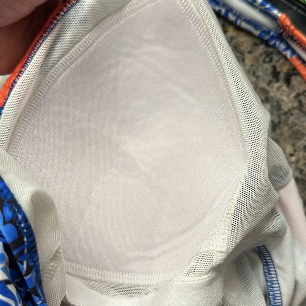 Seekers Essentials Australia Red Blue White Padded Swimsuit Size 14 EUC #6894 - Image 10