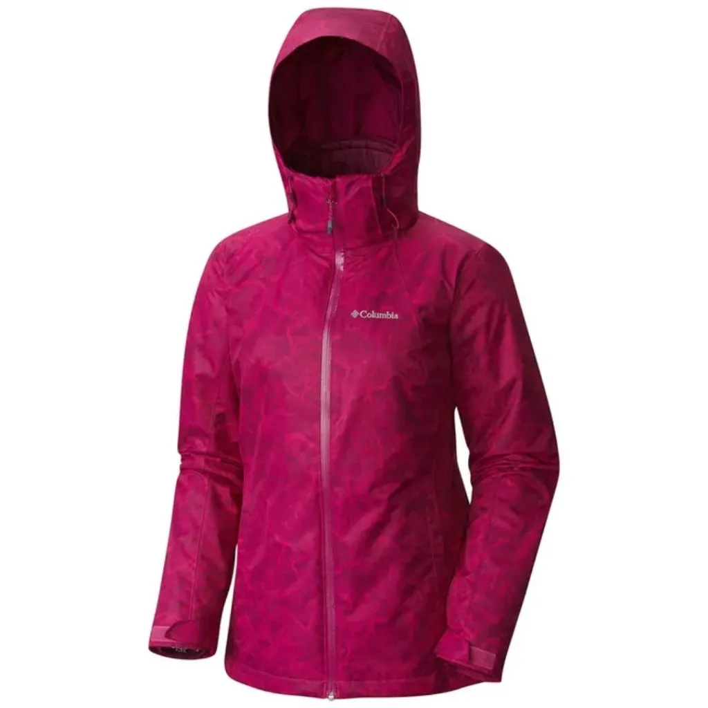 NWT Columbia Whirlibird Interchange 3-in-1 Ski Jacket Size S Maroon - Image 3