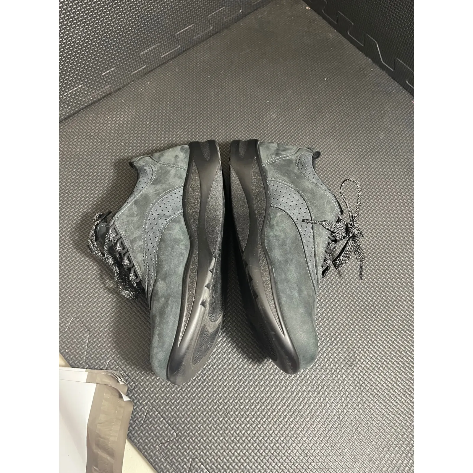 SAS Walk Easy Womens Dark Gray Nubuck Lace Up Oxford Casual Shoes Size 5.5 Wide - Image 3