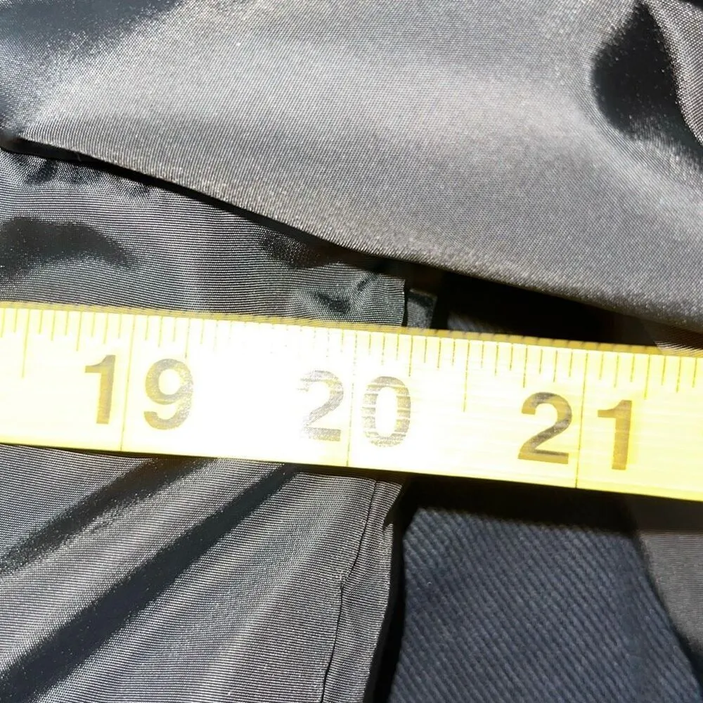 Francesca’s Collection Forever Audrey Womens Faux Fur Trim Lined Parka Coat Jack Black Size M - Image 8