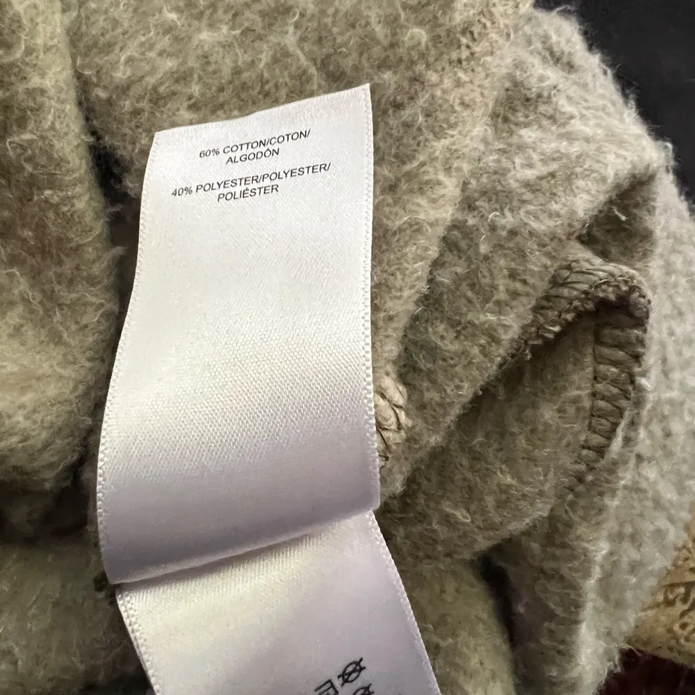 Lucky Brand Hoodie Camo Flyaway Sweatshirt Open front cardigan. Sz.M - Image 10