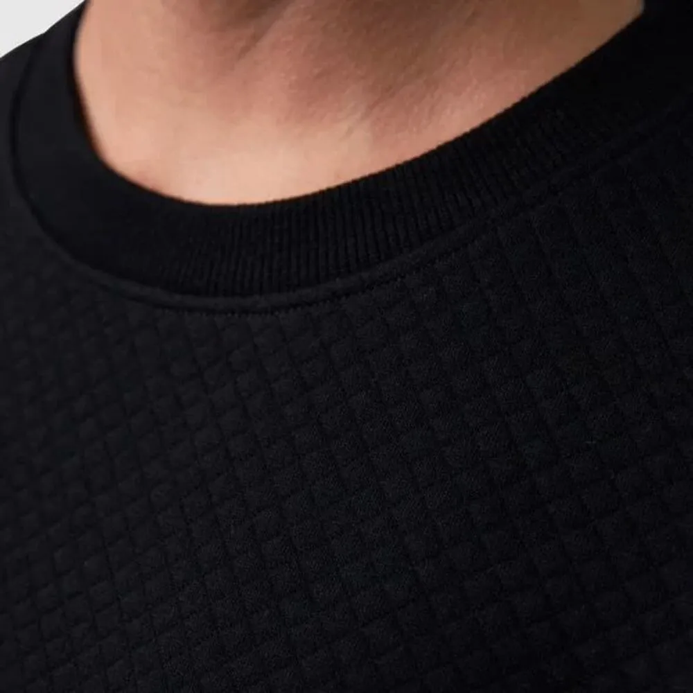 Born Primitive Waffle Crewneck Pullover Long - Image 3