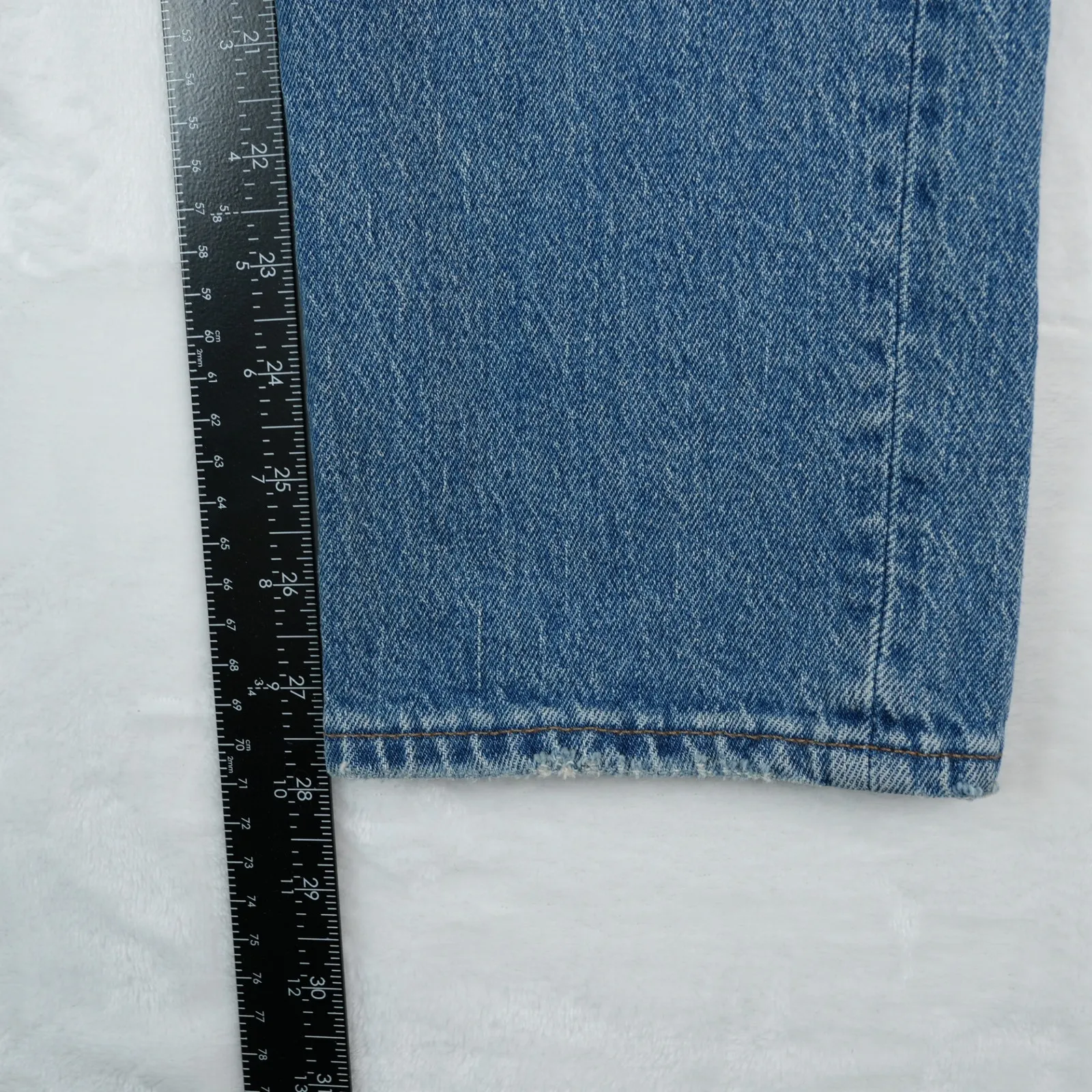 Madewell Jeans Womens 27 (30x28) Ankle Mid Rise Perfect Vintage Jean Distressed - Image 10