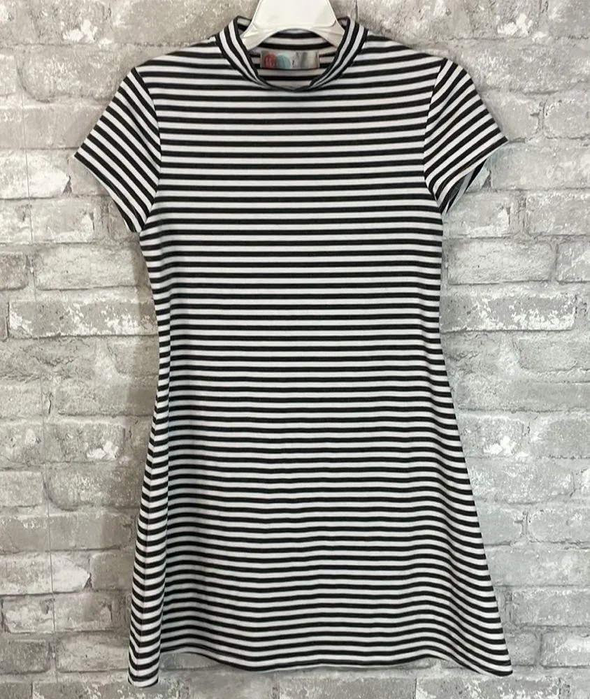 Free People Beach Mock neck striped dress - Image 4