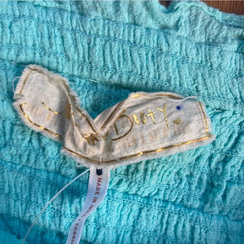 Free People Jens Pirate Booty Fleetwood Strapless Tube Top - Image 4