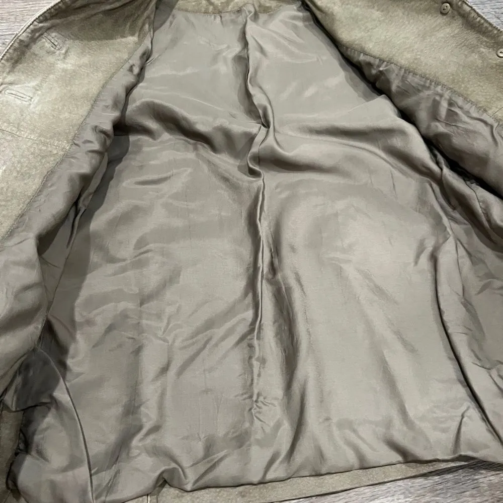 Kate hill medium leather Elegant Tan Women's Jacket - Image 7