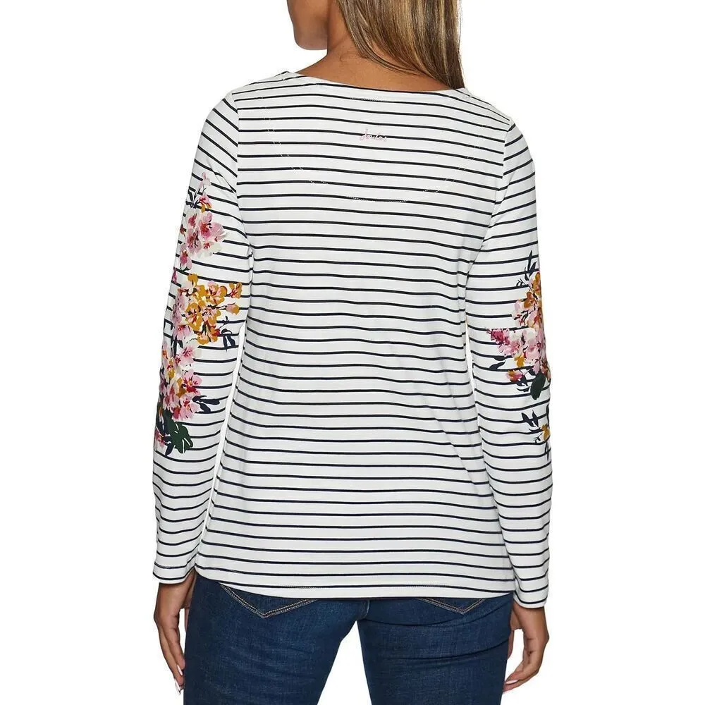 ✨Joules Women's Harbour Print Long Sleeve Sz 16 T - Image 3